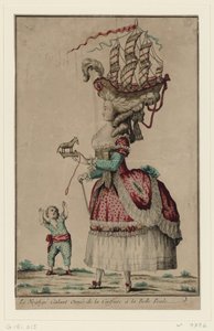 ベルプールの髪形、1778 作： Unbekannt