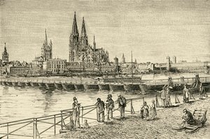 ケルン、1890年。 作： Unbekannt