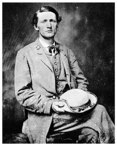 ジョンシングルトンモスビー大佐、アメリカ南軍の兵士、1860年代1955 作： Unbekannt