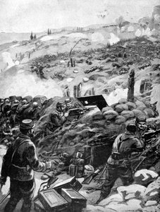 ダーダネルスでの戦闘、アチババ、1915 作： Unbekannt