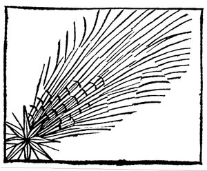 ハレー684年の彗星、1493年 作： Unbekannt