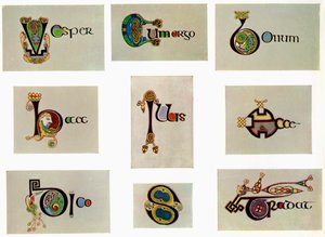 複合文字、西暦800年、20世紀 作： Unbekannt