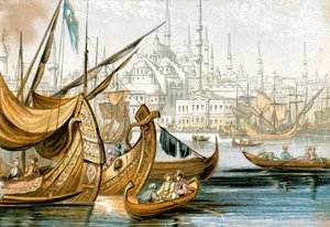コンスタンティノープル、トルコ、19世紀 作： Unbekannt