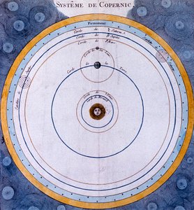 宇宙のコペルニクス太陽中心系、1761年 作： Unbekannt