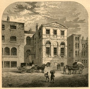 コードウェイナーズホール、1897年。 作： Unbekannt