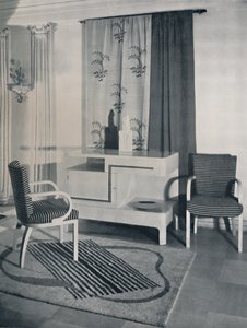 ヘイズマーシャルがフォートナム＆メイソン社（1936年）のために設計した部屋の隅