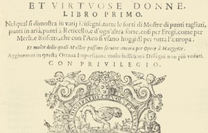 高貴で高潔な女性の王冠: Book I-IV, 1601. 作： Unbekannt