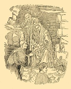 コスモデメディチ、賢者の一人、c1930。 作： Unbekannt