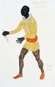 モノスタトスの衣装デザイン、1913 作： Unbekannt