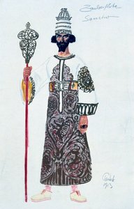 サラストロの衣装デザイン、1913 作： Unbekannt