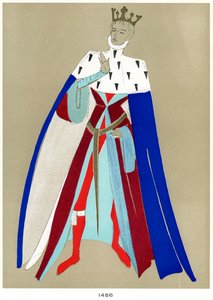 1486年の衣装、20世紀初頭から半ば 作： Unbekannt