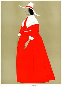1640年の衣装、20世紀初頭から半ば 作： Unbekannt