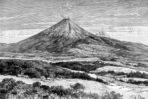 コトパクシ火山、エクアドル、1895