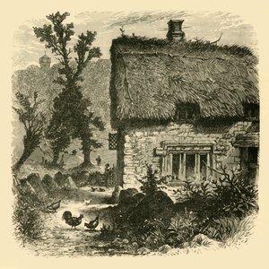 ラドウェイのコテージ、1898年。 作： Unbekannt