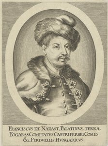 フェレンクナダディ伯爵1625〜1671年、1677年。 作： Unbekannt