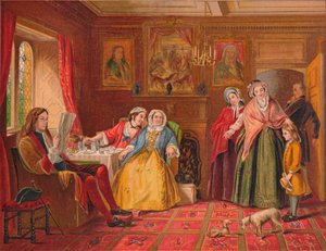 国いとこ、c1847 作： Unbekannt