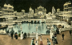 夜の名誉裁判所、戴冠式展、ロンドン、1911年。 作： Unbekannt