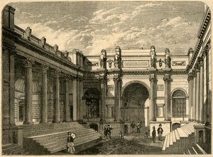 イングランド銀行の裁判所、1897年。 作： Unbekannt