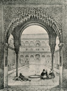 魚の池の裁判所、19世紀、1907年。