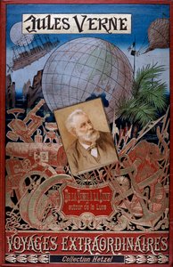 地球から月へ、月の周りへのカバー、ジュール・ヴェルヌ、c1896 作： Unbekannt