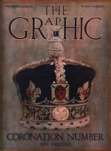 グラフィックの表紙、戴冠式番号、1911年6月。 作： Unbekannt