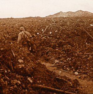 フランス北部のクラオンヌ、c1914-c1918 作： Unbekannt