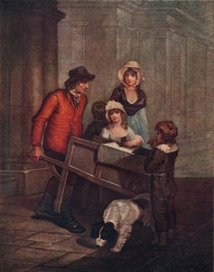 Cries of London Plate 12：Hot Spice Gingerbread、smoaking hot !, 1796、1911