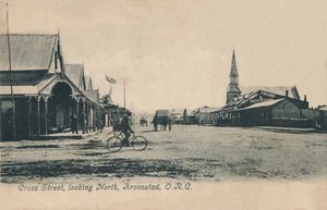 クロスストリート、北を見る、クロンスタッド、ORC、c1905。 作： Unbekannt