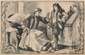 父、c1870の助言を受けたクルーソー 作： Unbekannt
