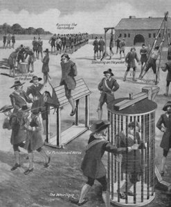 好奇心旺盛な昔の軍事罰、c1934 作： Unbekannt