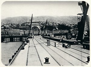 税関桟橋、バルパライソ、1911 作： Unbekannt