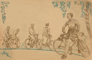 サイクリング1839-1939フロントカバー、1939 作： Unbekannt
