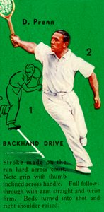 D.プレン-バックハンドドライブ、c1935。 作： Unbekannt