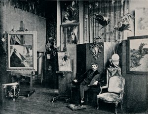 ダグナンのスタジオ、c1897