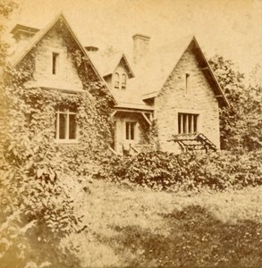 デイリーコテージ、プロスペクトパーク、ブルックリン、ニューヨーク、c1880年代。 作： Unbekannt