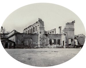 1850年代のクリミア戦争、クリミア戦争後のセヴァストポリの建物の損傷