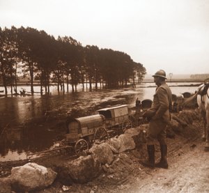 破損した車両、ムーズ、フランス北部、c1914-c1918 作： Unbekannt