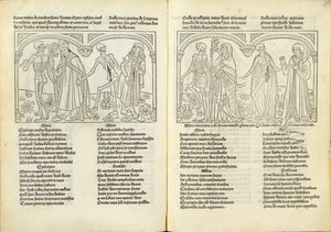死のダンス、1490年。