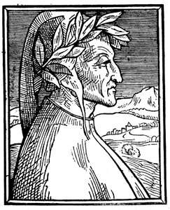 ダンテアリギエーリ1265-1321、イタリアの詩人、1521年 作： Unbekannt