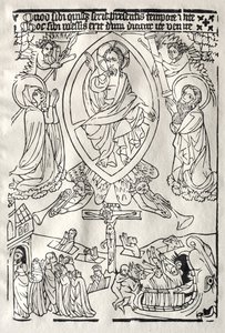 最後の審判c。 1430年。 作： Unbekannt
