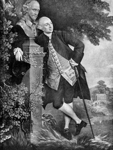 デビッドギャリック1717-1779、イギリスの俳優、脚本家、劇場のマネージャー兼プロデューサー、1905年 作： Unbekannt