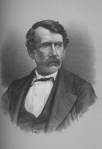 スコットランドの宣教師でアフリカの探検家、デヴィッドリビングストン、1860年代1883 作： Unbekannt
