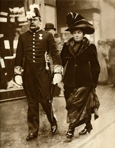 デビッドロイドジョージと彼の妻マーガレット、1910年、1935年。 作： Unbekannt