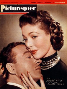 デビッドニヴェン1910-1983、ロレッタヤング1913-2000、俳優、1946 作： Unbekannt