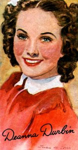 ディアナダービン、1921-1999年、1930年代と1940年代のハリウッド映画の歌手および女優、20世紀 作： Unbekannt