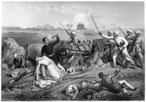 ジャンシーでのスケーン少佐とその妻の死、1857年、c1860年
