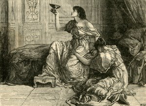 ソフォニスバの死、1890年。 作： Unbekannt