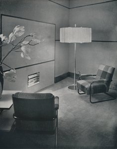 ブロードキャスティングハウスのロンドンのディベートスタジオ、1933