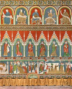 StoraRådaOld Church、ヴェストラヨータランド、スウェーデン、1928年の装飾。 作： Unbekannt