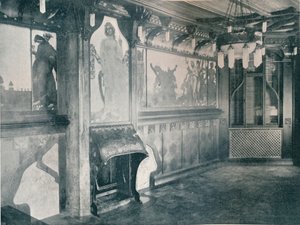 Fritz Erler、c1899による音楽室の装飾 作： Unbekannt